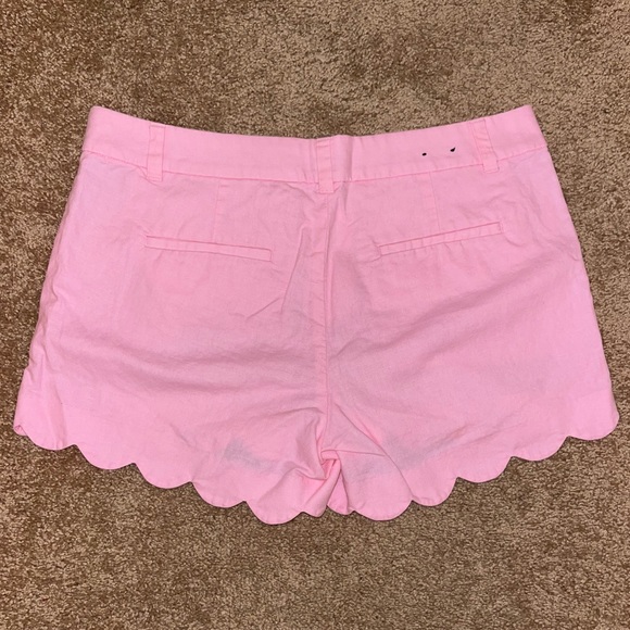 J. Crew Factory Scalloped Hem Shorts - Picture 3 of 3